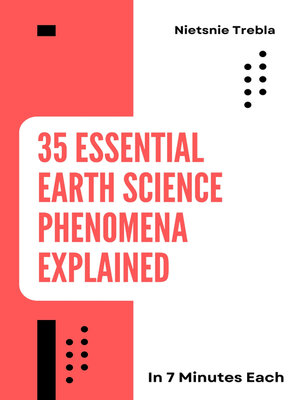 cover image of 35 Essential Earth Science Phenomena Explained in 7 Minutes Each